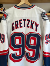 Load image into Gallery viewer, Vintage Starter New York Rangers Wayne Gretzky Liberty Head Jersey Large
