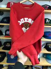 Load image into Gallery viewer, Vintage Guess Teddy Bears Boot Crewneck Size Medium
