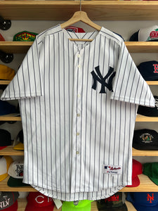 Vintage Majestic New York Yankees Randy Johnson Authentic Jersey Size 48/XL