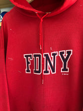 Load image into Gallery viewer, Vintage 1984 Discus Athletics FDNY Hoodie Size 2XL
