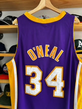 Load image into Gallery viewer, Vintage Nike Shaquille O’Neal Los Angeles Lakers Purple Authentic Jersey 48 XL
