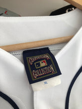 Load image into Gallery viewer, Vintage Majestic Cleveland Indians Satchel Paige Cooperstown Collection Jersey Size XL

