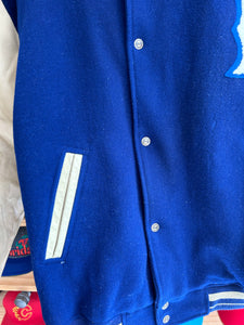 Vintage Mirage Brooklyn Dodgers 1955 Leather Wool Varsity Jacket 2XL