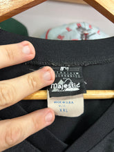 Load image into Gallery viewer, Vintage Majestic New York Yankees Velour Pullover Jersey 2XL
