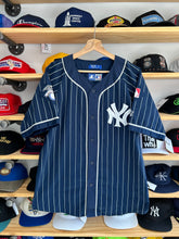 Load image into Gallery viewer, Vintage Starter New York Yankees  Pinstripe Jersey Sz Medium / Large
