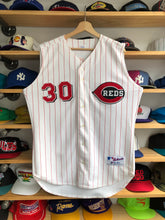 Load image into Gallery viewer, Vintage Russell Athletic Cincinnati Reds Ken Griffey JR Authentic Sleeveless Jersey Size 44/Large
