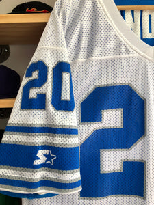 Vintage Starter Detroit Lions Barry Sanders Reversible Jersey Size 52/XL