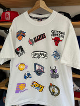 Load image into Gallery viewer, Vintage Y2K Boot NBA Logo Tee XL
