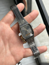 Load image into Gallery viewer, Vintage 90s Seiko Dual Display Gunmetal Quartz Watch
