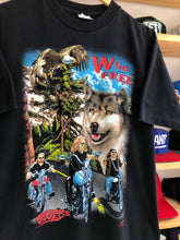 Load image into Gallery viewer, Vintage 1996 Wild And Free Bikers Only Tee Size Large

