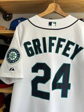 Load image into Gallery viewer, Vintage Majestic Ken Griffey Jr Seattle Mariners Home Authentic Jersey 48 XL
