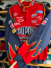 Load image into Gallery viewer, Vintage Chase Authentics Jeff Gordon Dupont Flame Sleeve Jacket Large / XL
