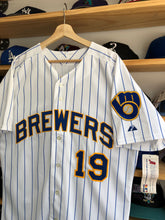 Load image into Gallery viewer, Deadstock Vintage Majestic Milwaukee Brewers Robin Yount Authentic Jersey Size 44/Large
