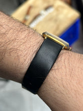 Load image into Gallery viewer, Vintage 60s / 70s DuFonte Gold Plated Square Roman Numeral Hand Wind Watch
