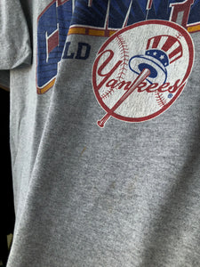 Vintage MLB New York Yankees 1996 World Series Champions Tee Size