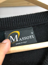 Load image into Gallery viewer, Vintage Massoti Textured Style Knit Sweater Size Large
