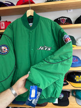 Load image into Gallery viewer, Vintage 1980s Starter New York Jets Made in USA Bomber Jacket XL NWT
