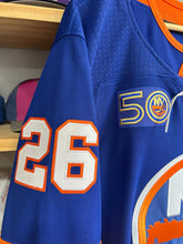 Load image into Gallery viewer, 2021 Adidas New York Islanders Oliver Wahlstrom Authentic Jersey Sz 54
