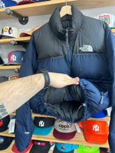 Load image into Gallery viewer, 2008 The North Face 700 Series Nuptse Navy / Gray Large
