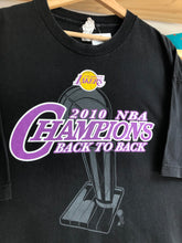 Load image into Gallery viewer, Vintage Los Angeles Lakers 2010 Champions Back To Back Tee Size 2XL
