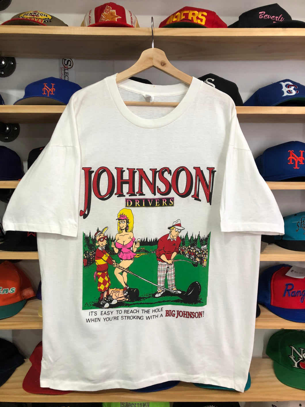 Vintage Big Johnson Drivers Golf Tee Size XL