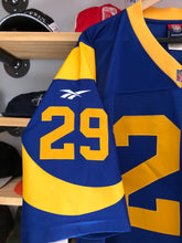 Load image into Gallery viewer, Vintage Reebok Los Angeles Rams Eric Dickerson Throwback Jersey Size Large
