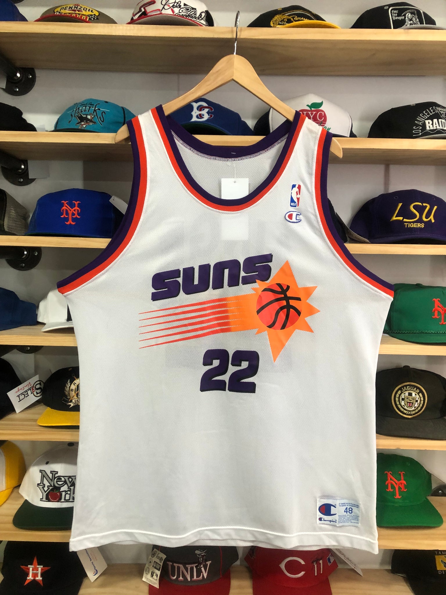 Vintage Phoenix Suns Danny Ainge Champion Jersey store