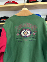 Load image into Gallery viewer, Vintage 90s Budweiser Snap Button Sweatshirt Jacket XL
