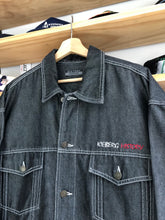 Load image into Gallery viewer, Vintage Iceberg Bugs Bunny Denim Boot Jean Jacket Size XL
