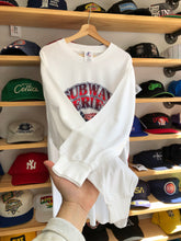 Load image into Gallery viewer, Deadstock Vintage Logo Athletic Yankees VS Mets 2000 Subway Series WS Long Sleeve Tee Size XL
