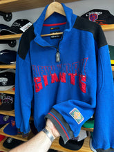 Load image into Gallery viewer, Vintage 90s Mirage New York Giants 1/4 Zip Fleece Large
