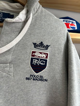 Load image into Gallery viewer, Vintage Polo Ralph Lauren 867 Madison PRLC Gray Hoodie Medium
