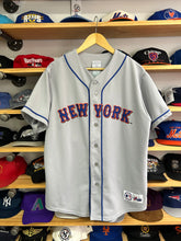 Load image into Gallery viewer, Vintage Majestic New York Mets Road Gray Jersey Large
