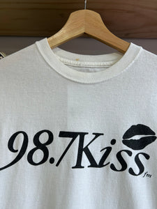98.7 Kiss FM Radio Station Promo Tee Medium