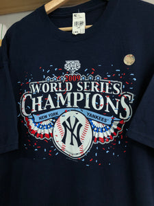 Deadstock 2009 New York Yankees World Series Champions Tee Size XL