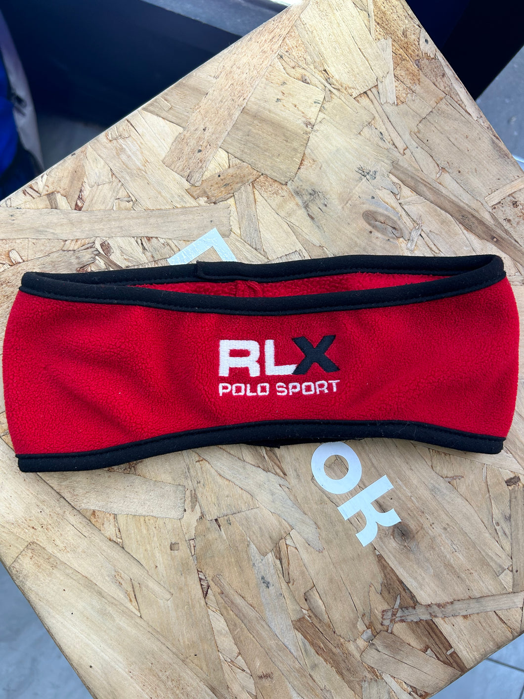 Vintage Ralph Lauren Polo RLX Fleece Headband