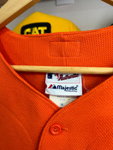 Load image into Gallery viewer, Vintage New York Mets Majestic Orange Spring Training Jersey Medium
