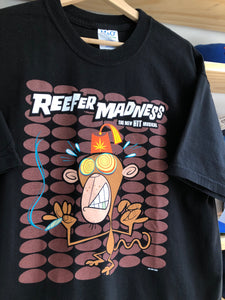 Vintage Reefer Madness Musical Tee Size Large