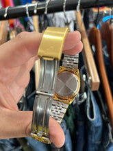 Load image into Gallery viewer, Vintage 90s Gruen Precision Gold Day / Date Presidential Quartz Watch
