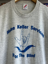 Load image into Gallery viewer, Vintage Helen Keller Services for the Blind Tee L / XL
