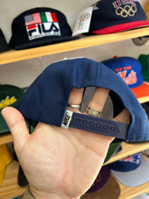 Load image into Gallery viewer, Vintage 90s Nike Navy Blue Swoosh SnapBack
