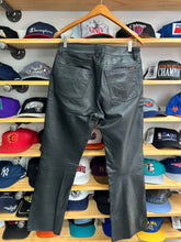 Load image into Gallery viewer, Vintage Y2K Leather Diesel Pants size 32
