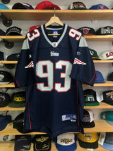 Load image into Gallery viewer, Vintage Reebok New England Patriots Richard Seymour Jersey Size Large

