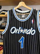 Load image into Gallery viewer, Vintage Reebok Tracy Mcgrady Orlando Magic Hardwood Classic Pinstripe Authentic Jersey 44 Large
