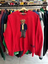 Load image into Gallery viewer, Vintage 2001 Polo Ralph Lauren Kanye West Knit Bear XL / 2XL
