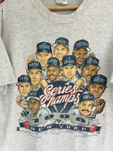Load image into Gallery viewer, Vintage 1996 New York Yankees World Series Champs Caricature Tee Large
