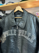 Load image into Gallery viewer, Vintage Y2K Pelle Pelle Worlds Best Black Leather Studded Jacket 52 XL / 2XL
