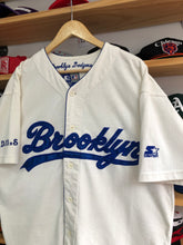 Load image into Gallery viewer, Vintage Starter Brooklyn Dodgers Cooperstown Collection Cotton Style Jersey Size Large
