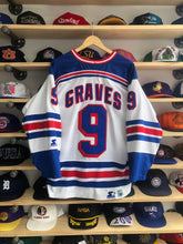 Load image into Gallery viewer, Vintage Starter New York Rangers Adam Graves Jersey Size Large
