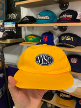 Load image into Gallery viewer, Vintage NYSC Sports Club Strapback Yellow
